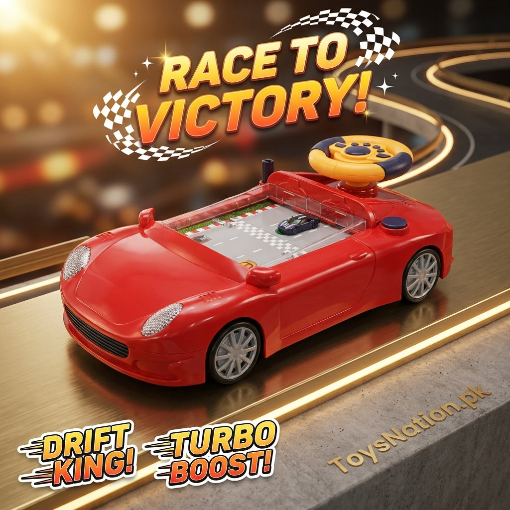 Adventure Steering Wheel Racing Game Toy for Kids