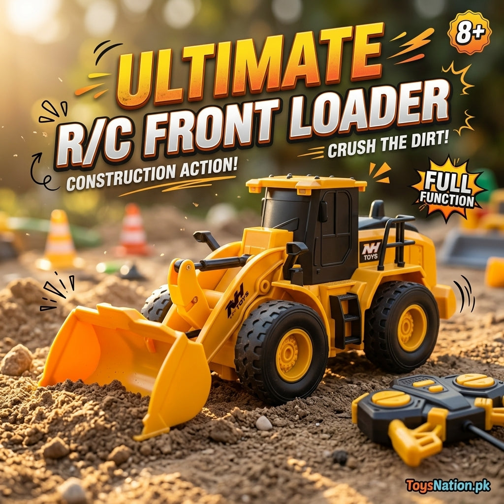 Remote Control Front Loader – Construction Vehicle Toy for Kids Secondary image