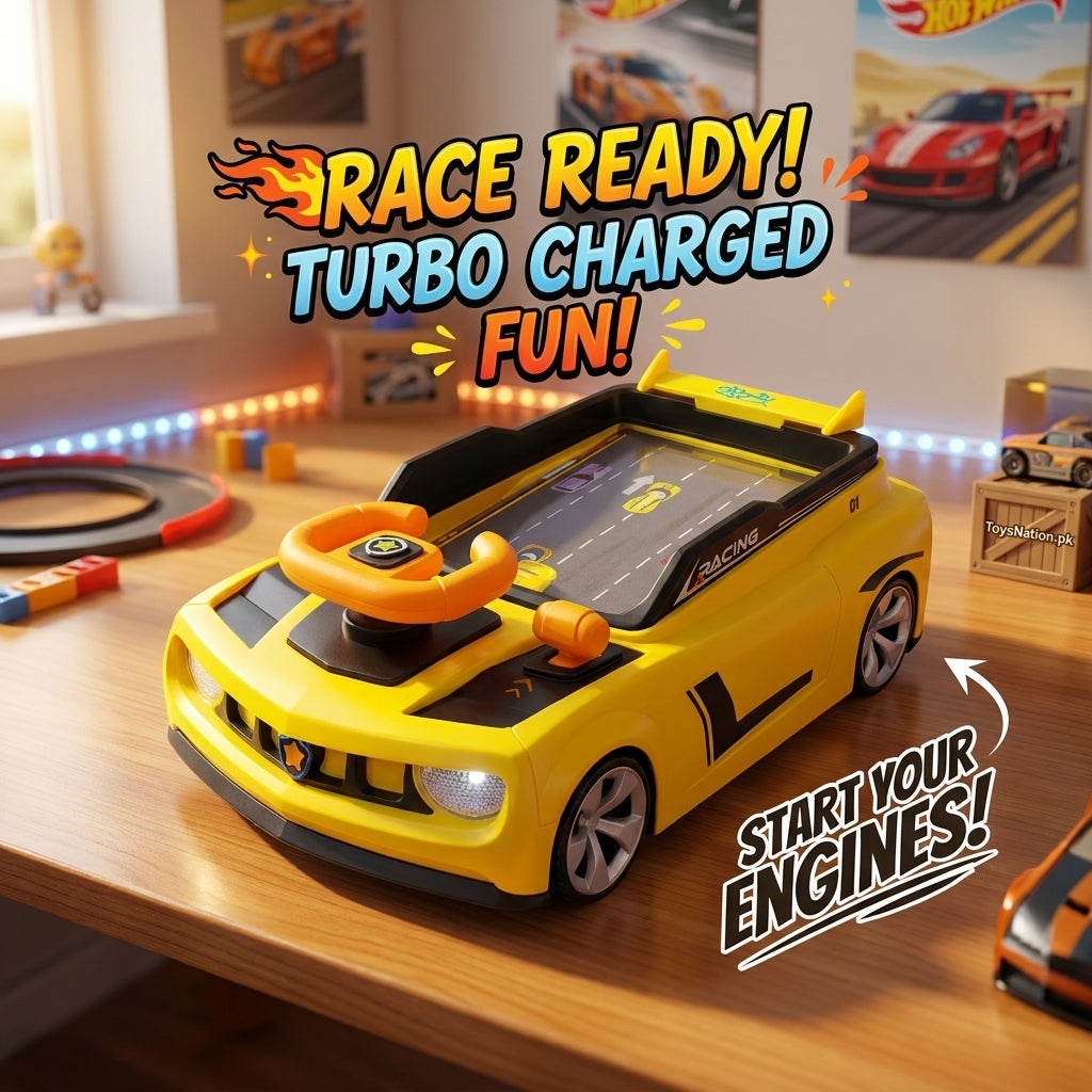 Adventure Steering Wheel Racing Game Toy for Kids