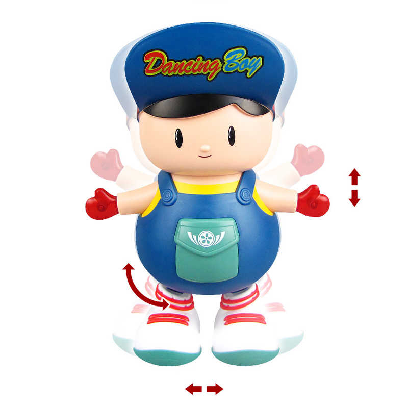 Dancing Musical Boy Toy - Interactive Sound & Movement