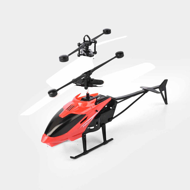 Induction Aircraft Toy – Rechargeable Rc Helicopter With Sensor Control Main Image