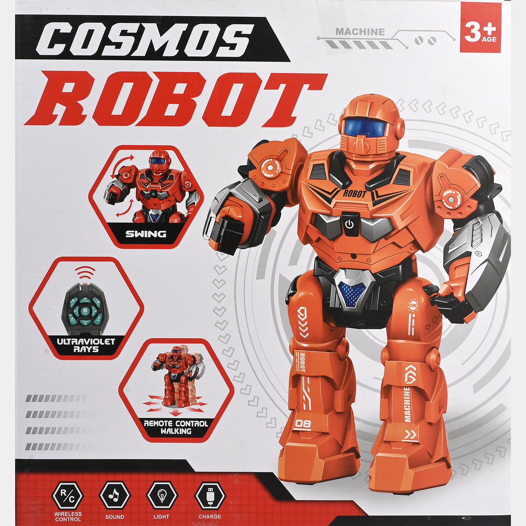 Remote Control Smart Robot – Wireless Control With Lights, Sound