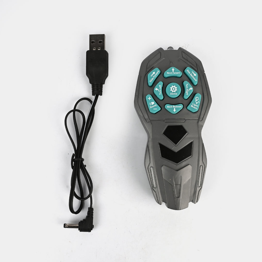 Remote Control Smart Robot – Wireless Control With Lights, Sound