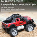 Remote Control Metal Jeep for Kids - RC Off-Road Vehicle with Lights & Rechargeable Battery