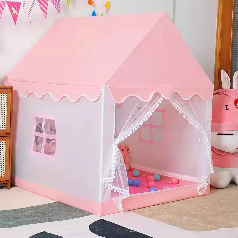 Fantasy Castle Tent Playhouse - Kids Play Tent for Indoor & Outdoor Use