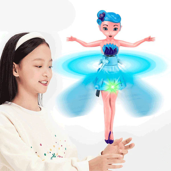 Hand Sensor Flying Barbie Doll - Motion-Controlled Hovering Toy