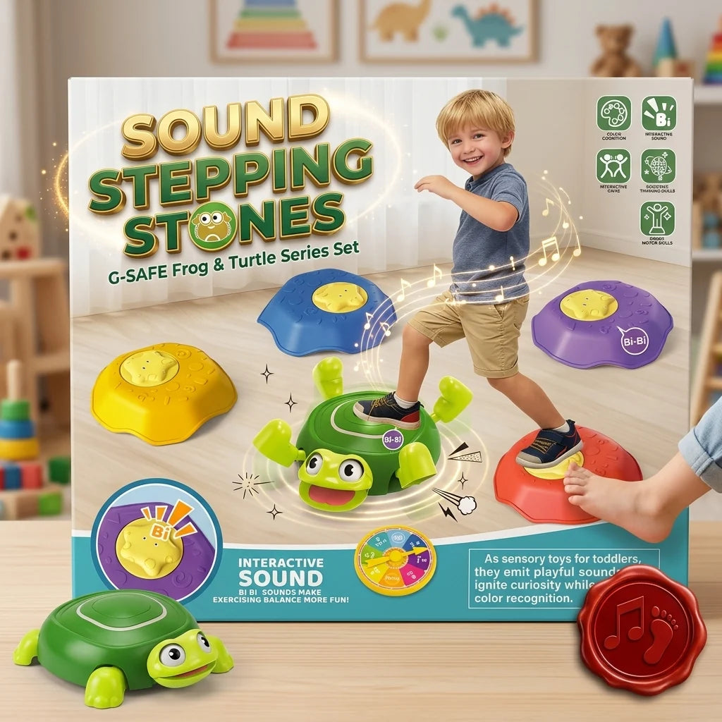 Sound Stepping Stones Shape Turtle Series Set Main image