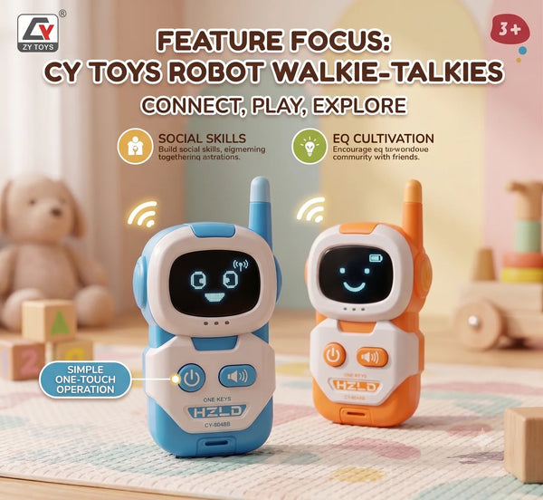Children's Fun Walkie-talkie Robot Toy