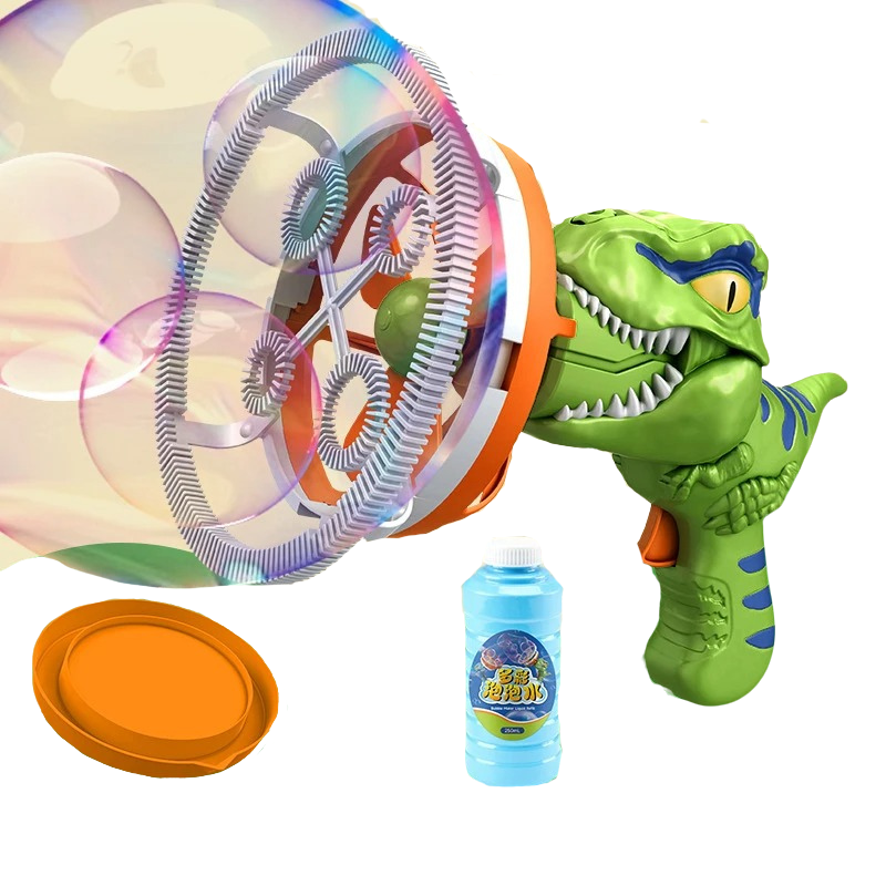 Dinosaur Bubble Blaster Gun for Kids