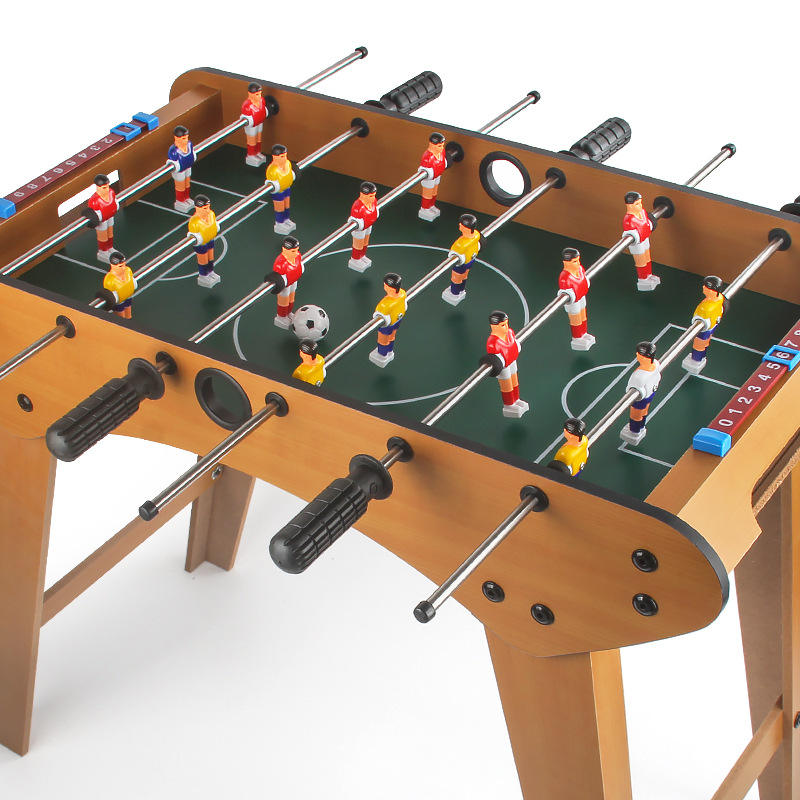 Mini Wooden Football Tabletop Game - Kids Table Soccer Championship Game Secondary image