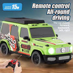 Rechargeable RC High-Speed Jeep - Remote Control Off-Road Car for Kids