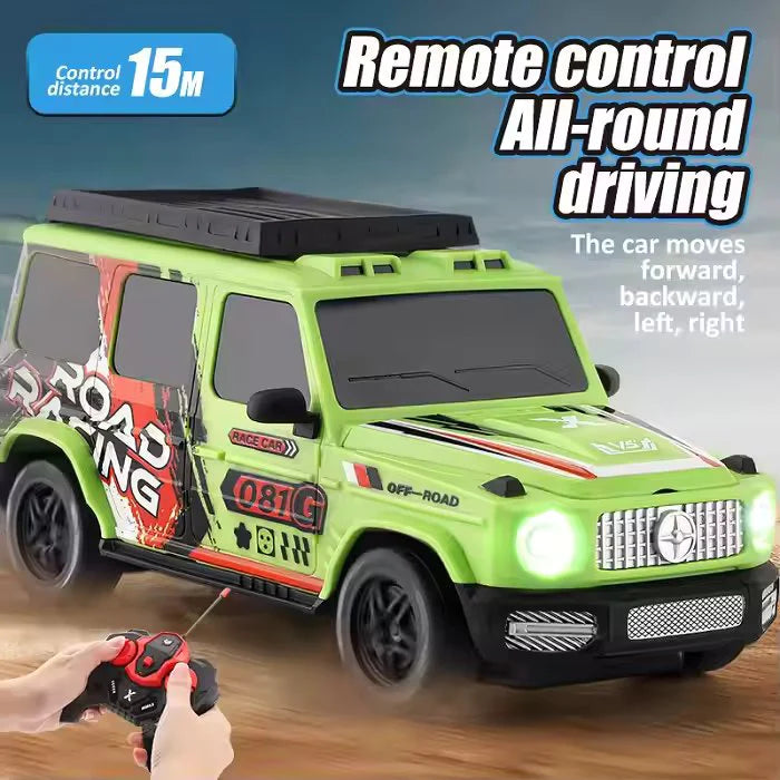 Rechargeable RC High-Speed Jeep - Remote Control Off-Road Car for Kids