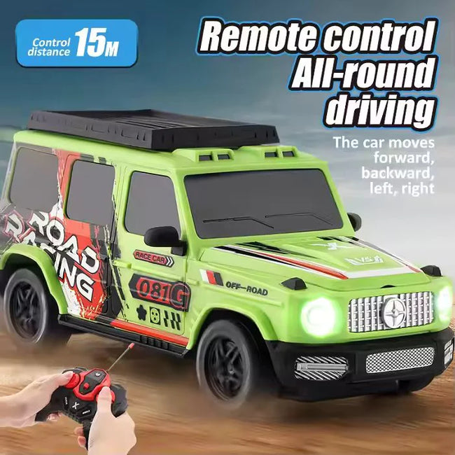 Rechargeable RC High-Speed Jeep - Remote Control Off-Road Car for Kids Hover Image