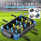 5-in-1 Tabletop Football Game - Multi-Game Sports Table for Kids