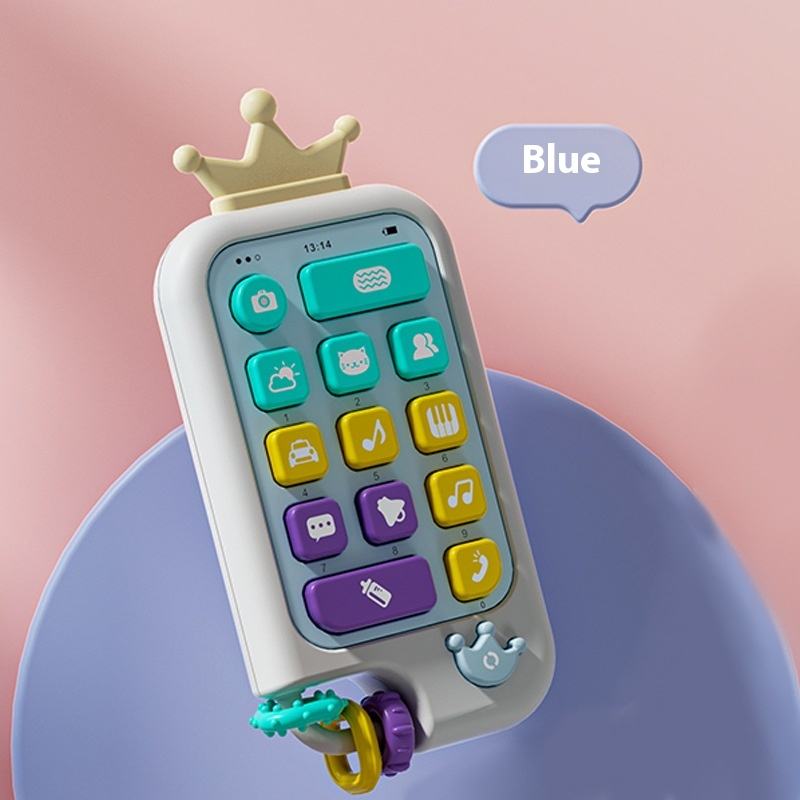 Kids Educational Mobile Phone Toy - Interactive Learning Phone with Sounds