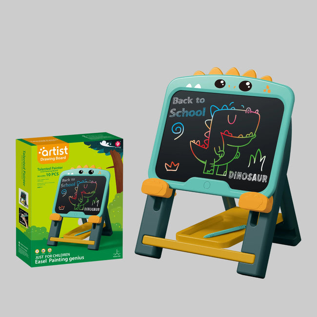 Kids Artistic Dinosaur Themed Drawing Board Hover Image