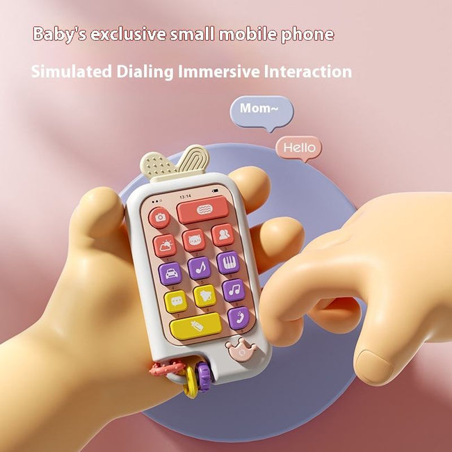Kids Educational Mobile Phone Toy - Interactive Learning Phone with Sounds Main Image