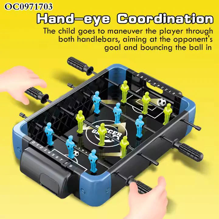 5-in-1 Tabletop Football Game - Multi-Game Sports Table for Kids