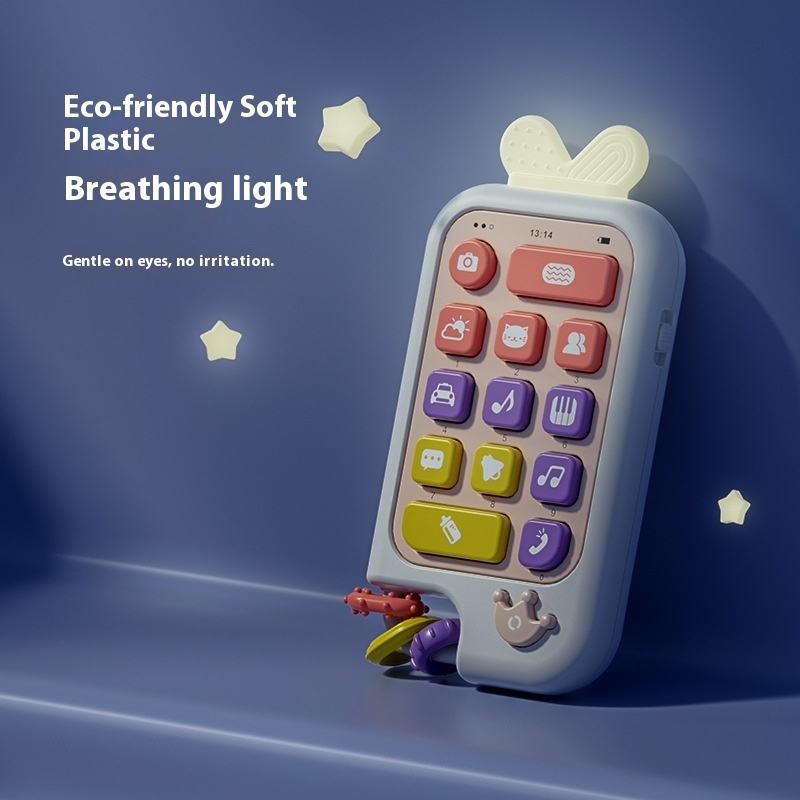 Kids Educational Mobile Phone Toy - Interactive Learning Phone with Sounds