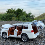 1:24 Scale Toyota Land Cruiser Prado Die-Cast Model - Alloy Off-Road SUV