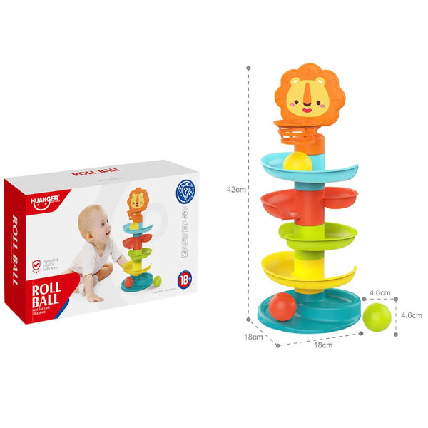 Huanger Roll Ball Tower – Early Learning Spiral Toy