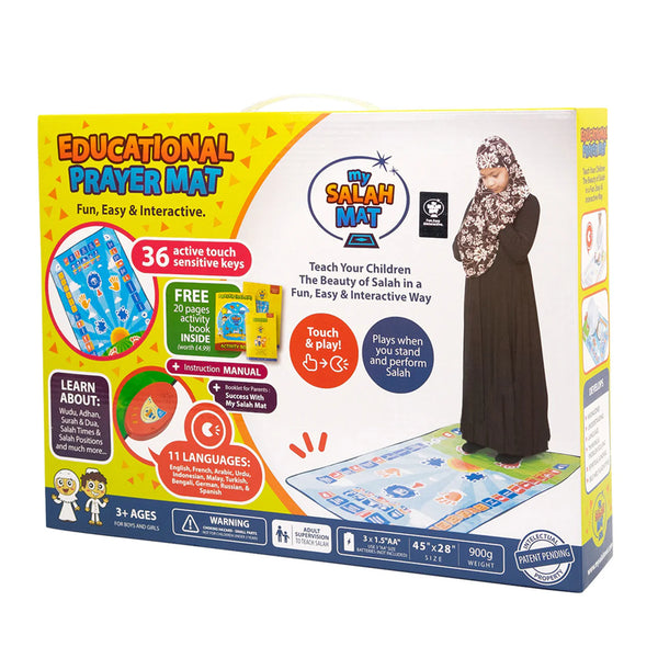 My Salah Mat - Educational Interactive Prayer Mat with Sound