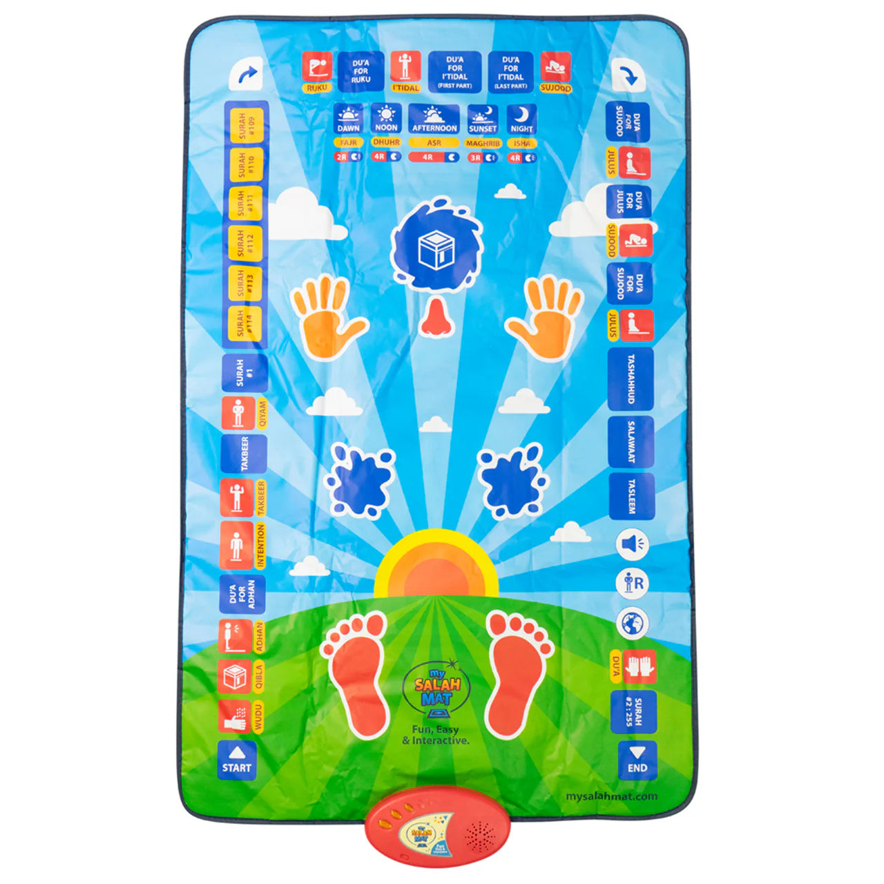 My Salah Mat - Educational Interactive Prayer Mat with Sound