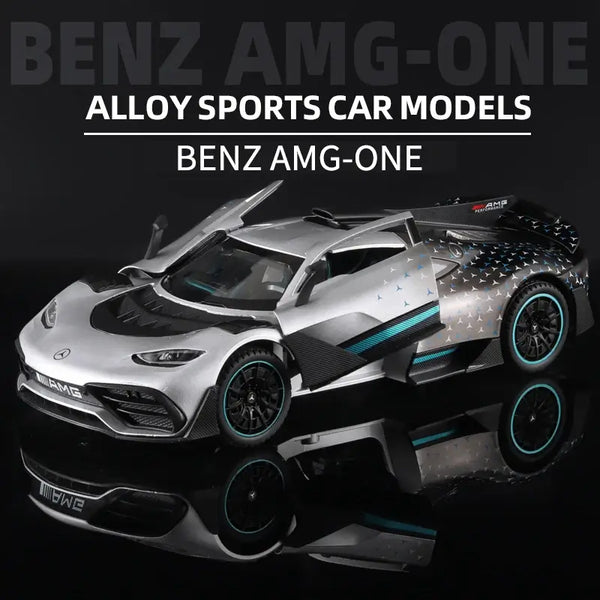1:24 Scale Mercedes-Benz AMG One Die-Cast Model - Hypercar with Light & Sound