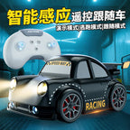 2.4GHz RC Mini Drift Car - Remote & Gesture Control with LED Lights