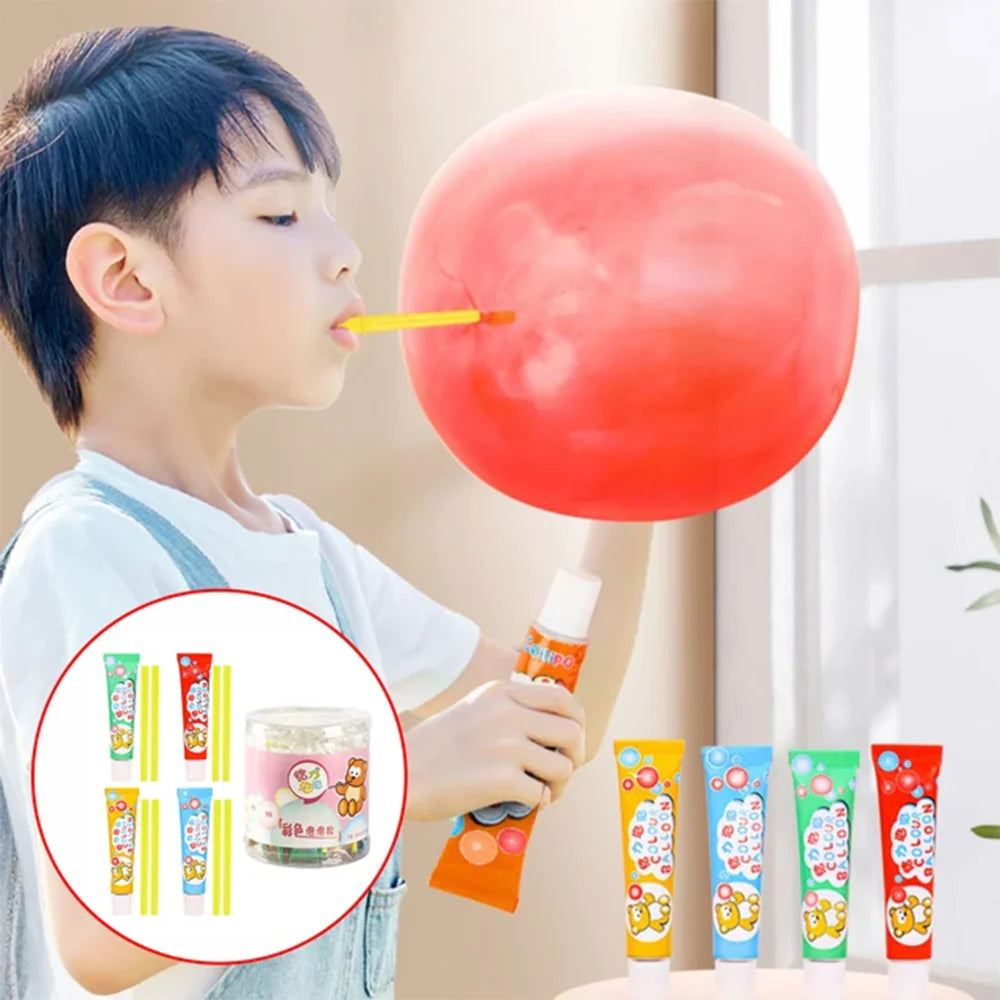 Bubble Glue Blowing Bubble Ball - 5 Pcs