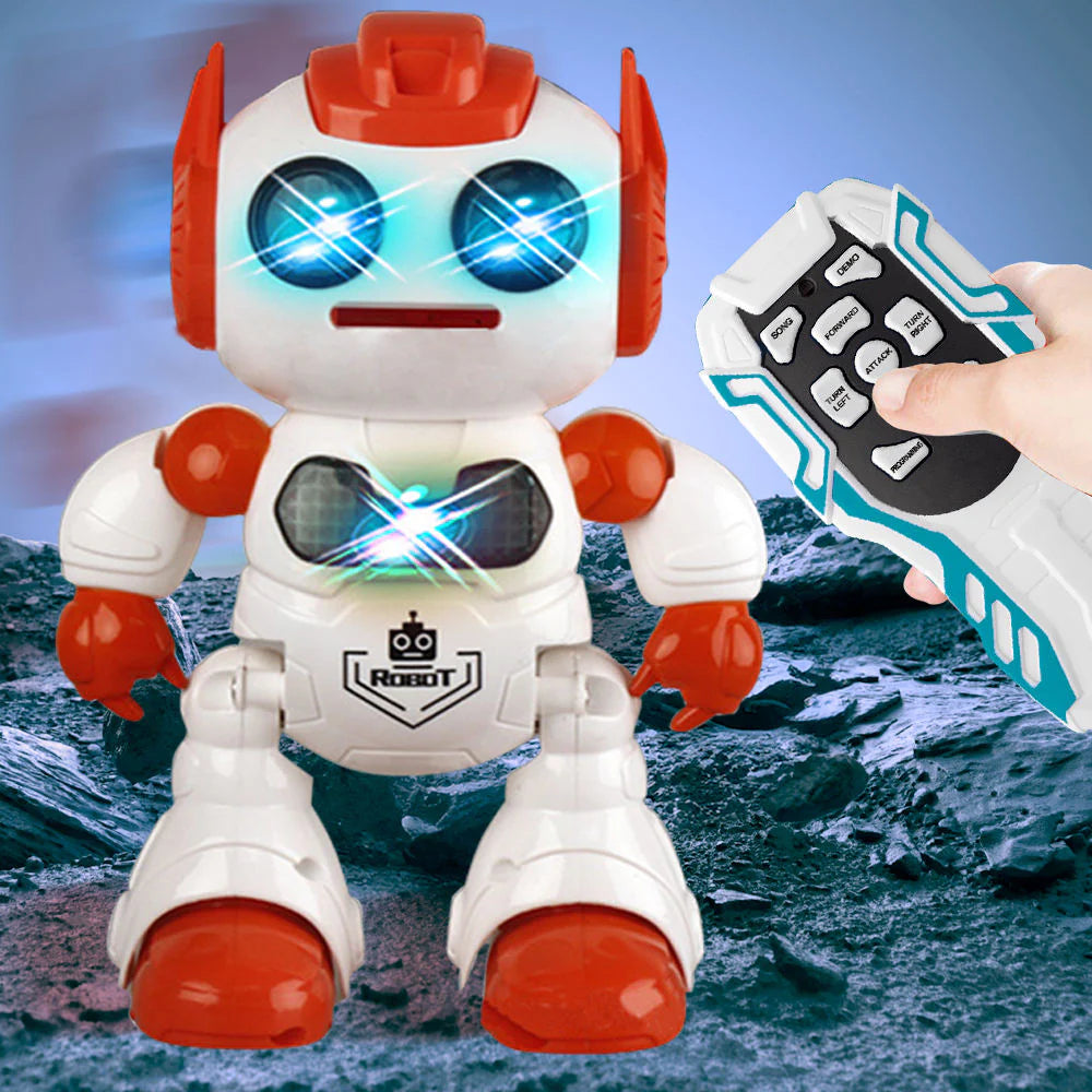 Disc Shooting RC Robot - Dancing Remote Control Robot with Disc Launcher