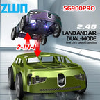 2-in-1 RC Flying Car - 2.4GHz Remote Control Land & Air Dual-Mode with LED Lights