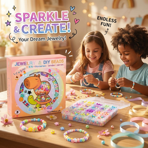 Girls DIY Beads Macron Series Set