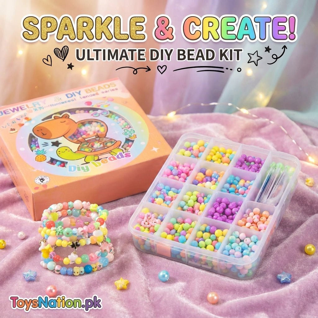 Girls DIY Beads Macron Series Set