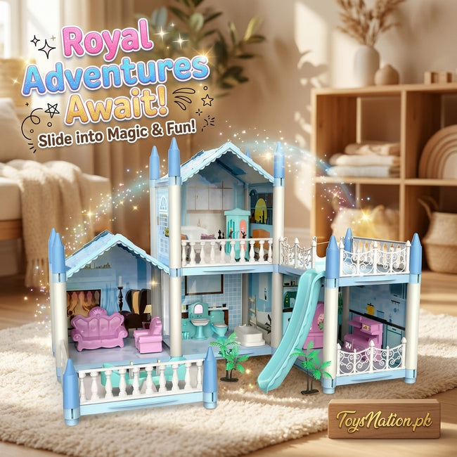 🏰 Dream Castle Dollhouse Mansion Hover Image