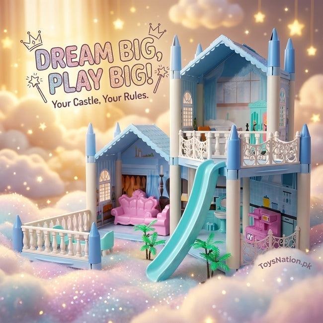 🏰 Dream Castle Dollhouse Mansion Main Image