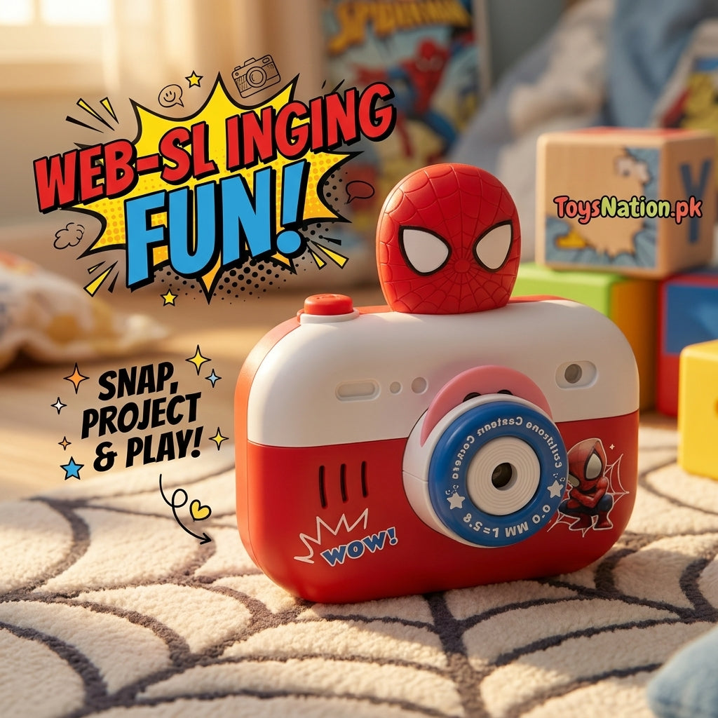 Cute Spiderman Camera Toy for Kids - Pack of 1 Secondary image