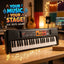 44-key Electronic Keyboard With Microphone