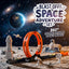 DIY Space Adventure Track Playset with Astronaut & Rocket