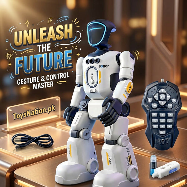 Realistic Smart Gesture & Remote Control Robot
