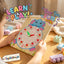 Wooden Elephant Clock Puzzle Board – Learn to Tell Time | Educational Peg Toy for Toddlers