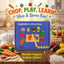 Wooden Vegetable Cutting Game for Kids – Pretend Play Kitchen Toy Set