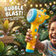 Bubble Blast Giraffe Bubble Gun – 10-Hole Automatic Bubble Maker with Lights & Sounds for Kids