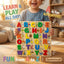 ABC Wooden Alphabet Puzzle Board – A to Z Learning & Play Educational Toy for Toddlers