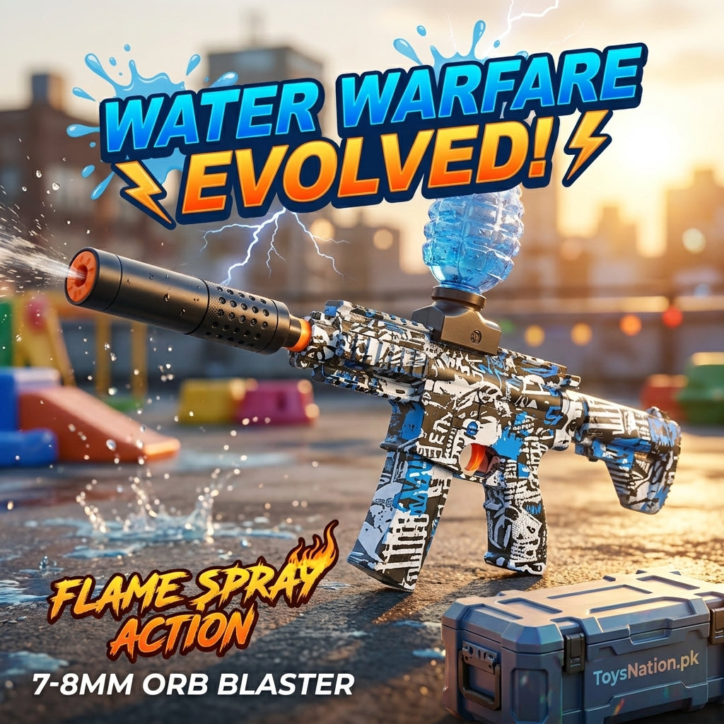 M416 Mini Regular Gel Blaster | Graffiti Edition | Water Bomb Gun Main image
