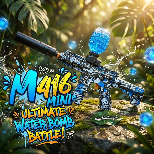 M416 Mini Regular Gel Blaster | Graffiti Edition | Water Bomb Gun