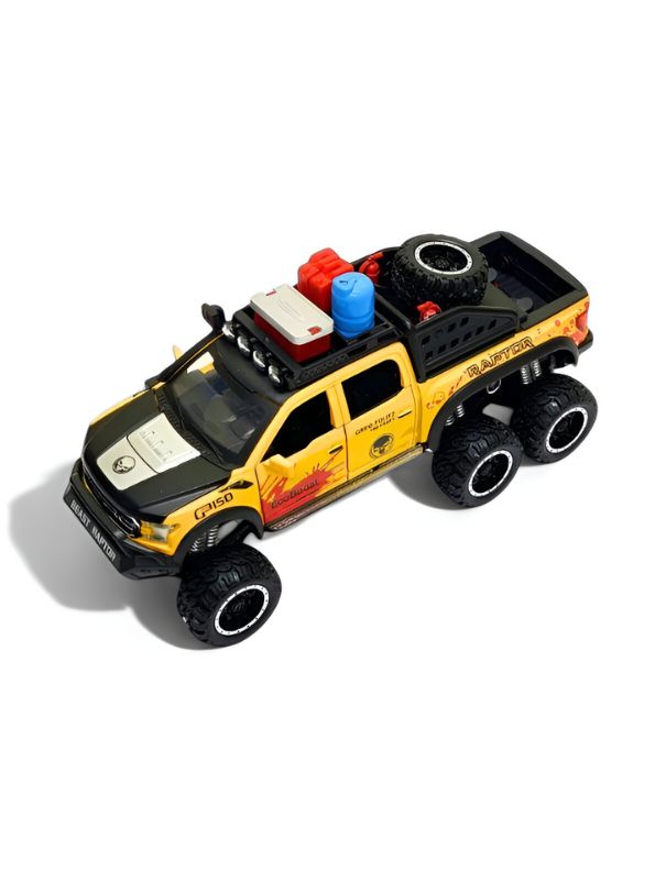 1:24 Scale Ford Raptor F-150 Die-Cast Model - Metal Toy Truck