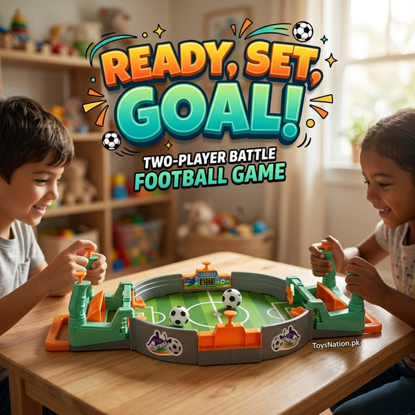 Two-Player Tabletop Football Game for Kids