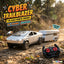 1:16 Scale Cyber-Style Remote Control Pickup Truck with Detachable Trailer