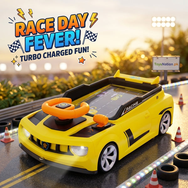 Adventure Steering Wheel Racing Game Toy for Kids